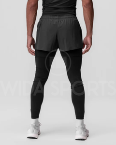 Pantalones Cortos Deportivos para Hombre, Leggings para Gimnasio, Correr, Compresión, Capa Interior Transpirable, Secado Rápido, Ropa Deportiva, Fabricante Directo - Product Image 2