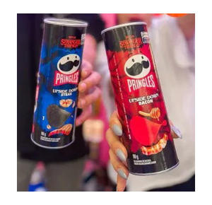 สเตรนเจอร์ ธิงส์ x พริงเกิลส์ รสสเต็กกลับหัว 100 กรัม มันฝรั่งทอดกรอบ รุ่นพิเศษ ของสะสม - Product Image 1