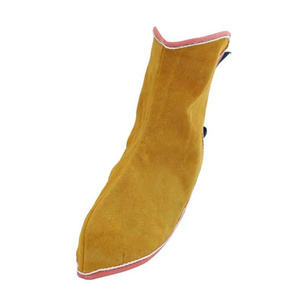 Chaussures de protection ignifuges en cuir de vachette pour la soudure, résistantes aux flammes, pour la sécurité des travailleurs du bâtiment - Product Image 2