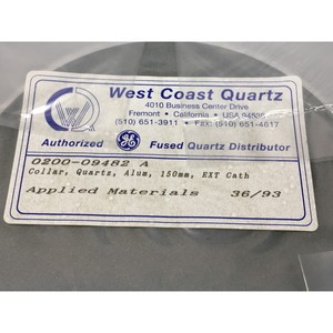 AMAT 0200-09482 WEST COAST COLLAR QUARTZ ALUM - อุปกรณ์และอะไหล่เซมิคอนดักเตอร์ระดับโลกที่เชื่อถือได้ - Product Image 3