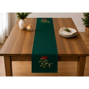 Premium Quality 100% Cotton Embroidered <b>Table</b> <b>Runner</b> For Decoration Customized Size and Design at Factory Price. - Product Image 5