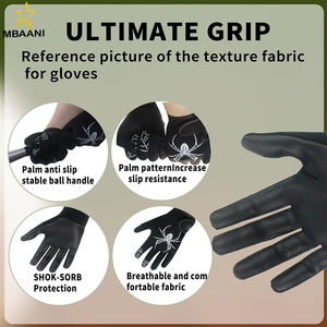 Gant de frappeur de baseball, paume à adhérence améliorée avec absorption des chocs, gant de softball respirant et confortable, cadeau pour les fans de sport - Product Image 4