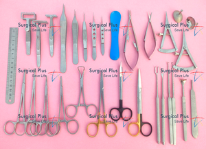 ชุดเครื่องมือผ่าตัดเปลือกตาขายดีที่สุด 30 ชิ้น ทำจากสแตนเลส สำหรับผ่าตัดเปลือกตาและศัลยกรรมตา ได้รับมาตรฐาน CE - Product Image 2