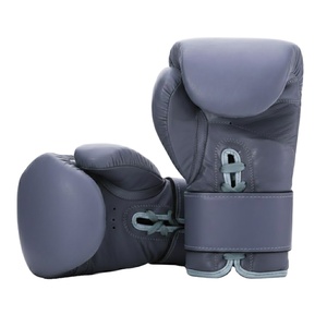 Guantes de Entrenamiento de MMA Profesionales con Logotipo Personalizado, de Cuero PU con Cordones en los Dedos, Absorbentes de Humedad, Equipo de Boxeo de Alta Calidad - Product Image 1