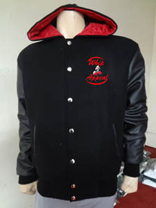 Vestes de baseball Letterman vintage avec logo personnalisé pour hommes vente en gros de cuir de peau de vache de mouton Style décontracté respirant hiver grande taille - Product Image 4