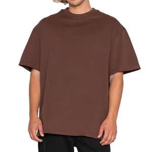 100% cotton <b>T</b>-<b>shirt</b> for <b>men</b> loose fit printed <b>Men's</b> <b>T</b>-<b>shirts</b> Custom Double Layered Mock Neck <b>T</b> <b>Shirts</b> Graphic Tee 100% Cotton - Product Image 1