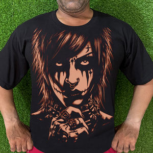 Camiseta de algodón suave de punto con letras, corte regular, transpirable y ecológica para hombre, estilo urbano personalizado, moda diaria, viajes y gimnasio. - Product Image 3