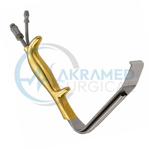 Retractor de Aumento de Senos Tebbetts Premium de 36 mm x 15 cm con Fibra Óptica, Instrumento de Cirugía Plástica con Succión, Certificado CE - Product Image 4