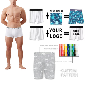 Calzoncillos Boxer Deportivos de Invierno Personalizados, con Cordón Ajustable, Cintura Media, Transpirables, 100% Algodón, Suaves, Ligeros y Cómodos para Hombre - Product Image 4