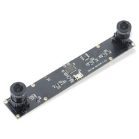 Module de caméra USB binoculaire synchrone 4MP 1080P 30 FPS avec mise au point fixe, reconstruction 3D, vision stéréo VR et mesure de distance