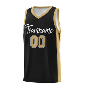 Maillot de basket personnalisé pour les Golden State, col en V, sans manches, nom de l'équipe, numéro du joueur, impression par transfert thermique, broderie, unisexe - Product Image 3