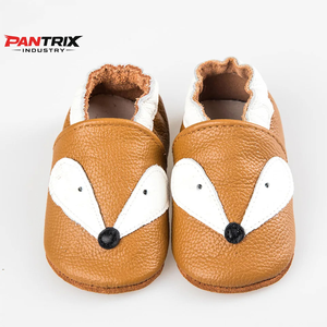 Chaussures en cuir pour bébé faites à la main de qualité supérieure, semelle souple, chaussures pour nourrissons confortables et durables, chaussures de premiers pas pour tout-petits - Product Image 1