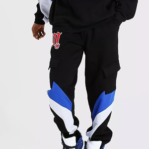 High Quality Custom <b>Plain</b> Men Sportswear <b>Tracksuit</b> French Terry Cotton Hoodie Sweatpants Sets Oversized <b>Tracksuits</b> for Men 2026 - Product Image 2