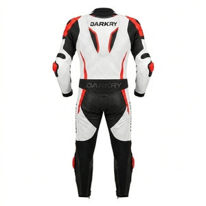 Traje de Cuero Personalizado para Motociclismo de Competición, Equipo de Protección para Moto, Ropa de Motociclista para Días de Pista, Venta al por Mayor OEM, Cuero Vacuno Ventilado - Product Image 2