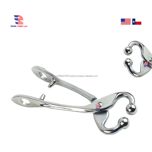 Pince de maintien pour bovins irlandais 42 cm en acier inoxydable réutilisable pour chiens, bovins, vaches, buffles – Outil vétérinaire - Product Image 6