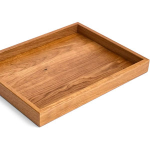 ถาดไม้และจานไม้ทำมือขายดี งานฝีมืออินเดีย ภาชนะใส่อาหารว่าง จานไม้จากอินเดีย ของตกแต่ง - Product Image 1