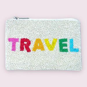 Monedero de diseño moderno con cuentas bordadas a mano, mini bolso artesanal para monedas y pequeños objetos esenciales. - Product Image 1