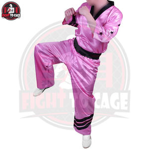 ชุดยูโดสีชมพูและสีดำ สวมใส่สบาย เหมาะสำหรับคาราเต้ เทควันโด ปรับแต่งได้ ใช้ได้ทั้งชายและหญิง สำหรับฝึกซ้อมและการแข่งขัน - Product Image 6