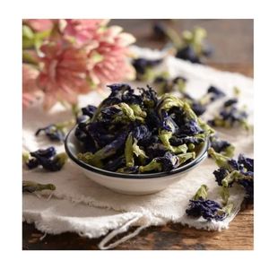 Té de Flor de Guisante Azul Natural, Flores Secas para Belleza, Bolsas de Empaque OEM - Product Image 2