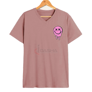 Camiseta Oversize para Hombre, 100% Algodón, con Logotipo Frontal Personalizado, Estilo Urbano, Anti-Pilling, Manga Corta - Product Image 4