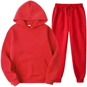 Stylish Street 2 Piece Set Track Suit Custom Tracksuit for Women Oversized Cotton Fleece Wholesale Women Tracksuits - Product Image 1