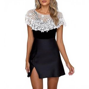 Lace Shrugs for Women Stylish Cape <b>Poncho</b> Shrug Top for Women Off-Shoulder, Beachwear - Product Image 3