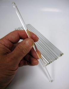 Varilla Mezcladora de Laboratorio de Vidrio Borosilicato MAYALAB, 8 mm de Diámetro, 150 mm de Longitud - Product Image 2