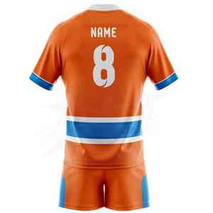 Tenue d'équipe sublimée Dynamic Motion Athletics, en polyester durable et anti-humidité, pour les sports de plein air professionnels, uniforme de rugby - Product Image 6