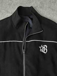 ชุดวอร์มวิ่งพิมพ์ลาย Streetrush สำหรับทุกเพศทุกวัย ไซส์พลัส พร้อมซิปและเชือกผูก ดีไซน์ด้านหน้าเรียบง่าย น้ำหนักเบา ระบายอากาศได้ดี - Product Image 3