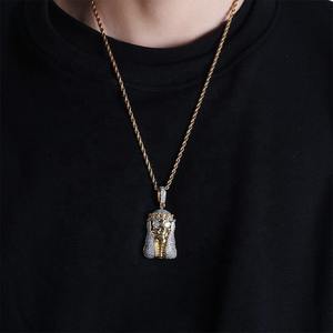 Oferta Especial: Colgante de Diamantes en Oro y Plata Personalizable, Joyería Fina para Conjuntos de Joyería de Boda, Disponible a Buen Precio - Product Image 3