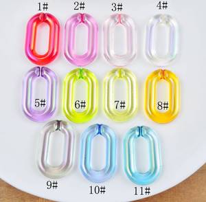 Decoración de Pared Art Deco, Eslabones de Cadena de Resina, Artículo Decorativo para Habitación, Cadenas Colgantes de Resina, Diseño Moderno - Product Image 5