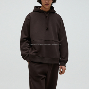 Sudadera con Capucha Unisex Personalizada, Bordada, Transpirable, de Forro Polar Ligero, Lisa, Teñida, para Entrenamiento, 60% Algodón, 40% Poliéster, Manga Larga - Product Image 1