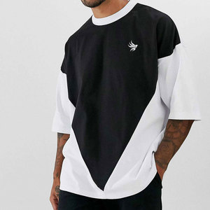 Low Moq Custom Cotton T- Shirt For Men Blank Over Size T-Shirt For Adult Size Over Size T-Shirt For Men For Online Sale - Product Image 1