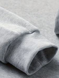 Sudadera con capucha personalizada para mujer, envío directo, sudadera lisa, gruesa, sin estampado. - Product Image 5