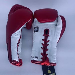 Gants de kick-boxing TWINS personnalisables de haute qualité, en cuir de vachette pleine fleur, rembourrage épais, respirants RL-BG-184 - Product Image 4