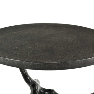 Oval Shape Top Aluminum Casted Side <b>Table</b> for <b>Living</b> <b>Room</b> <b>End</b> <b>Table</b> - Product Image 6