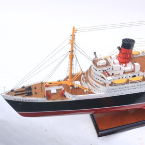 Edición especial RMS QUEEN MARY - Modelo de crucero británico hecho a mano en madera - Product Image 3