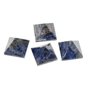 Pirámide de ágata negra tallada a mano Pirámide de cristal natural Fengshui Energía Reiki Cristal curativo Cristal de piedras preciosas - Product Image 3