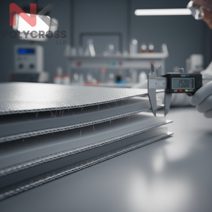 Bâche PVC multicouche OEM haute résistance, double laminée, pour rideaux latéraux de camion et couvertures d'équipement - Product Image 1