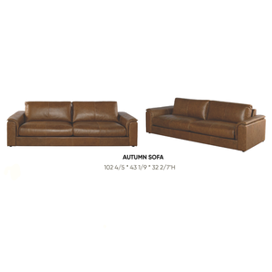 Contemporary Genuine Leather <b>Sofa</b> Deep Seat Luxury Couch Durable Living Room Villa Furniture - Product Image 2