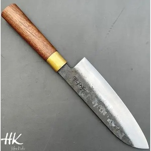 Cuchillo de Chef de Acero al Carbono de 13 Pulgadas Hecho a Mano por Ahmad Fabric con Funda de Cuero y Mango Elegante Personalizable - Product Image 3