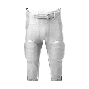 Mens <b>Padded</b> American Football Pants Buckle Closure Athletic Fit Breathable Practice Game Performance Sportswear Adult Wear pants - Product Image 2