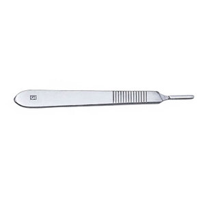 Hojas Quirúrgicas Estériles # Mango para bisturí 15C BP # 3 Instrumentos Quirúrgicos ORL Manuales de Acero Inoxidable Alemán con Certificación CE - Product Image 4