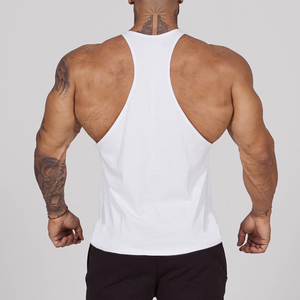 <b>Men</b>’s Gym Wear <b>Compression</b> Oversized Sleeveless T-Shirt Quick Dry Workout Tank Top Blank <b>Vest</b> - Product Image 2