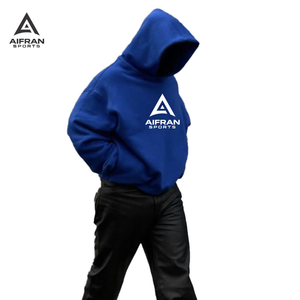 เสื้อฮู้ดผ้าฝ้ายพรีเมียม Aifran รุ่นหนาพิเศษ – เสื้อพูลโอเวอร์บุขนนุ่มพิเศษพร้อมเชือกปรับได้และกระเป๋าจิงโจ้ - Product Image 5