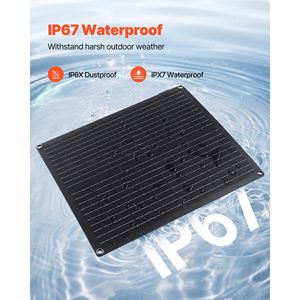 30W 12V Portable Solar Panel Battery Charger Smart Controller 3 Connections Flexible Trickle Charger Maintainer Max PV <b>5V</b> - Product Image 6