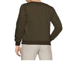 Sudadera de algodón/poliéster para hombre, cuello redondo, superventas, ropa masculina, sudadera lisa sin estampado - Product Image 3