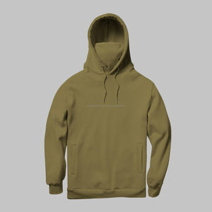 Personalizado de alta calidad de serigrafía de peso pesado de gran tamaño 100% algodón con capucha hombres fabricantes de ropa personalizada - Product Image 1