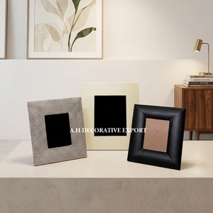 Nordic Style Minimalist Picture <b>Frame</b> <b>Antique</b> Finish Textured Photo <b>Frames</b> for Hotel & Office Desktop Decoration - Product Image 2
