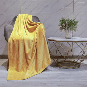 Manta acolchada personalizada sólida estilo americano Coral acrílico manta de poliéster microfibra franela Manta polar - Product Image 2